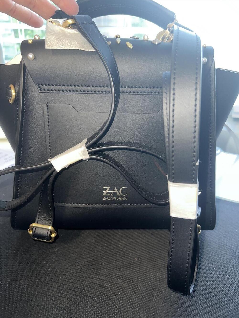 ZAC POSEN Eartha Convertible Leather Backpack, NWT - Picture 3 of 12